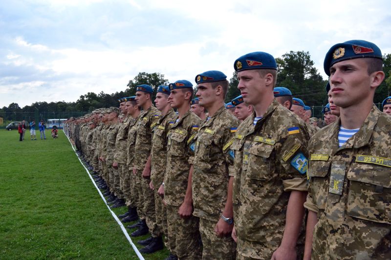 Війна в Україні: Житомирский военный институт принимает участие в украинско-американских учениях
