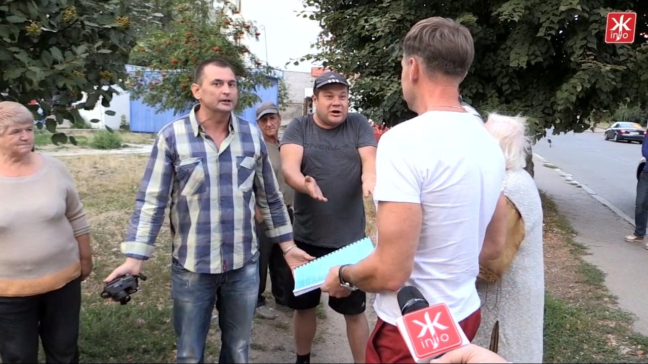 Местные жители против строительства магазина: очередной конфликт в Житомире. ВИДЕО