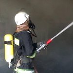 Пожарные ночью тушили общежитие автодорожного колледжа в Житомире