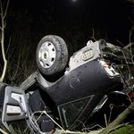 Надзвичайні події: На дорогах Житомирской области за выходные перевернулись два автомобиля