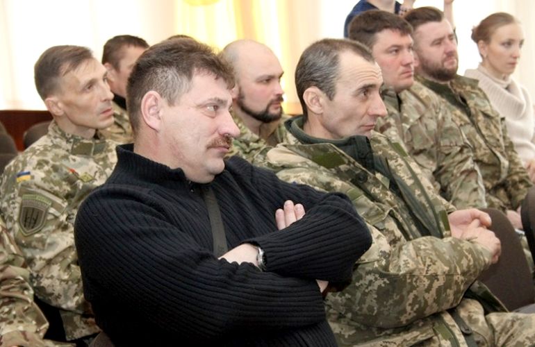 Военные из 18 областей Украины приехали в Житомир, чтобы создать Всеукраинскую ассоциацию участников АТО