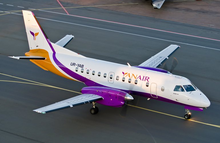 Житомирскую авиакомпанию Yanair лишили права на перелеты