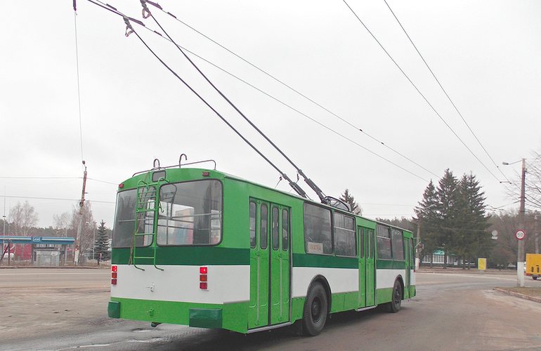 В житомирском депо восстановили троллейбус 1987 года выпуска. ФОТО