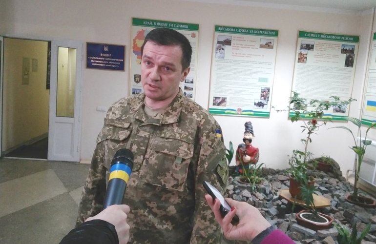 Представители Министерства обороны Украины проводят в Житомире личный прием граждан
