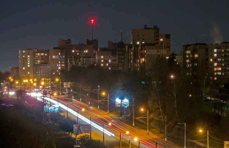 На освещение улиц Житомира в этом году планируют направить более 18 млн гривен