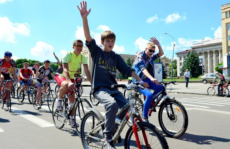 Велодень-2016: в конце мая сотни велосипедистов прокатятся улицами Житомира