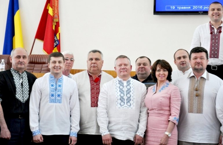 Сессия Житомирского областного совета в фотографиях