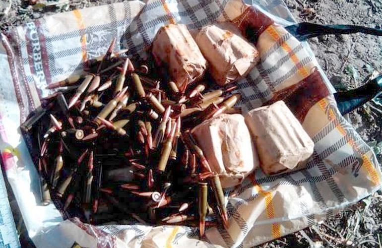 Житель Житомира «нашел в кустах» почти 300 патронов к автомату Калашникова