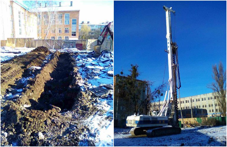 В Житомире начали строительство нового корпуса городской гимназии №3. ФОТО
