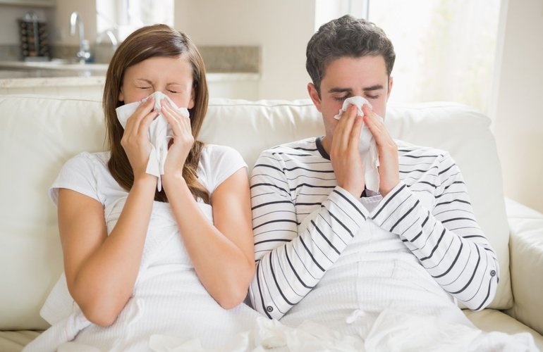 В Житомире значительно возросло число больных ОРВИ и гриппом. Эпидпорог превышен на 72%
