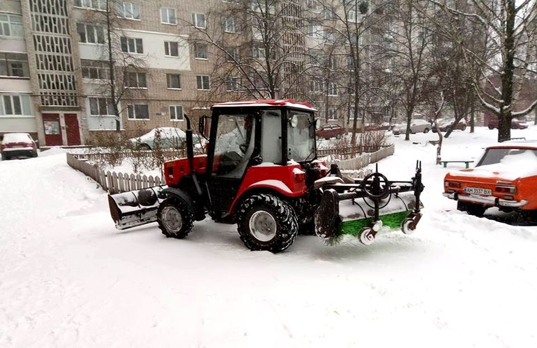 Какой отвал для снега можно поставить на трактор