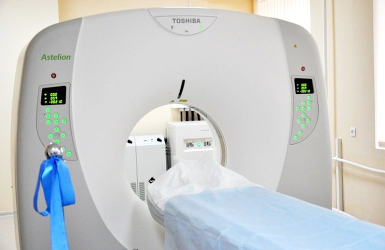 Ещё один коммунальный томограф открыли в областной больнице Житомира. ФОТО
