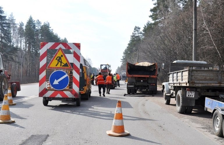Житомирщина одна из семи областей, где уже начался ремонт дорог