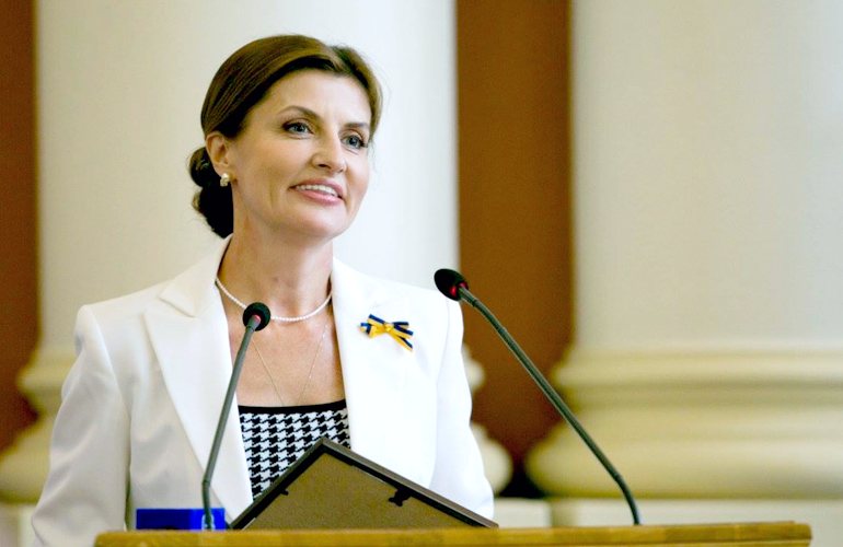 В Житомир приехала первая леди Украины Марина Порошенко
