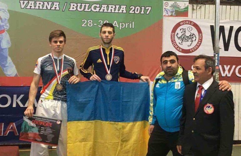 Житомиряне завоевали бронзовые награды на Чемпионате мира по карате