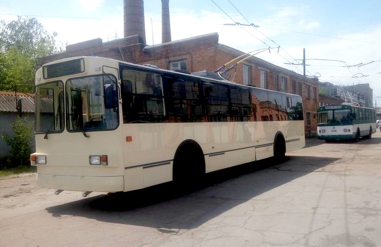 В Житомире скоро представят первый троллейбус собственного производства. ФОТО