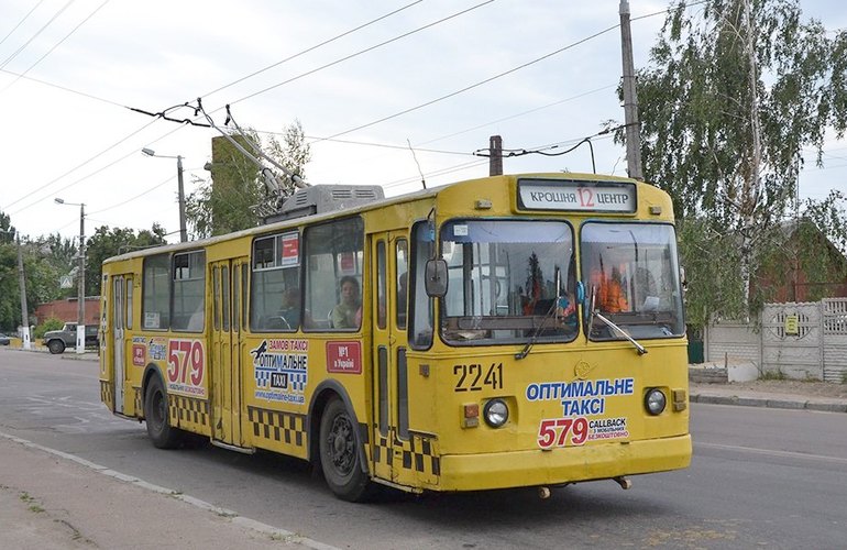 В Житомире из-за ремонта целый день не будут ходить троллейбусы на Крошню