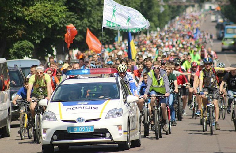 Велодень 2017: сотни горожан проедутся по Житомиру на велосипедах