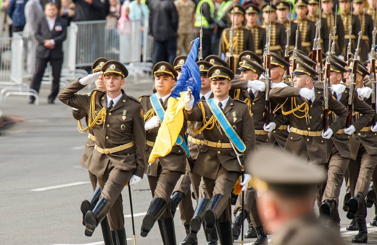 Военный парад на День независимости 2017 в Киеве. ФОТОРЕПОРТАЖ