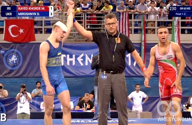 Студент из Житомира стал чемпионом мира по греко-римской борьбе