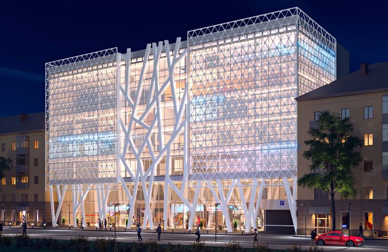 7-этажный торгово-офисный центр собираются построить в самом центре Житомира. ФОТО