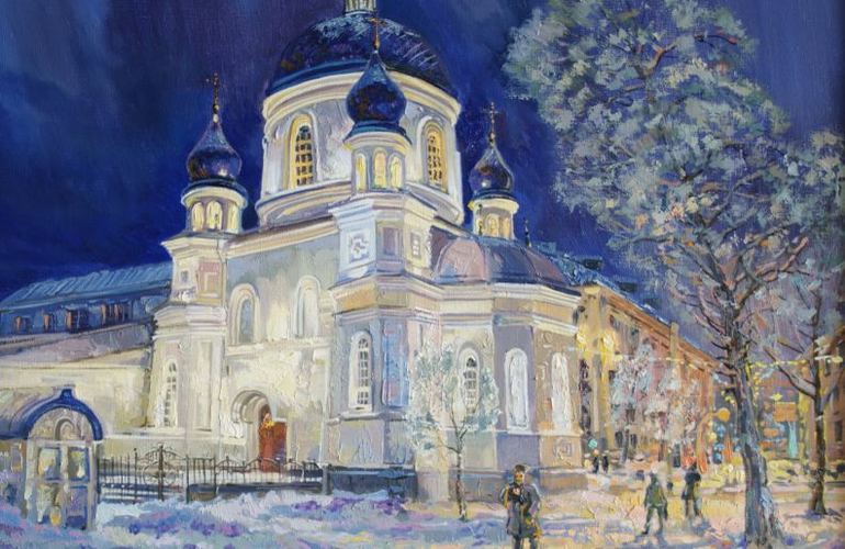 Ценителей зимних пейзажей приглашают на выставку картин в Житомире