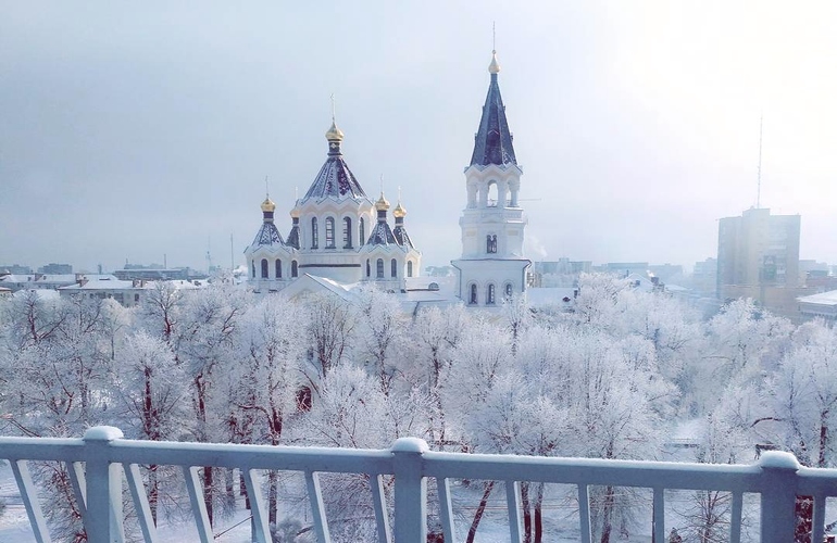 25 ярких Instagram фотографий снежной зимы в Житомире
