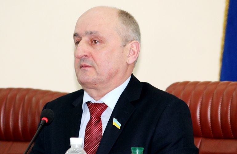 Володимир Ширма на сесії облради відзвітував перед депутатським корпусом та громадою Житомирщини