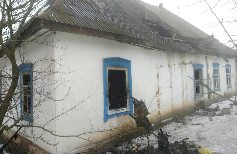 Пожар унес жизнь 74-летнего мужчины в Житомирской области. ФОТО