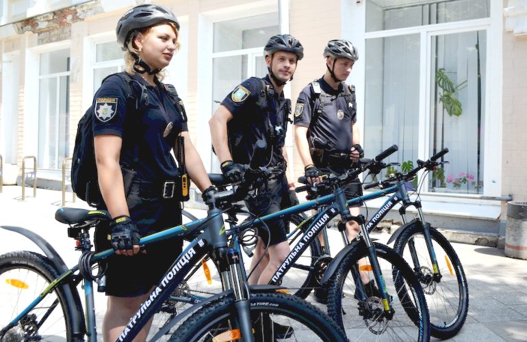 На улицы Житомира возвращается полицейский велопатруль. ФОТО