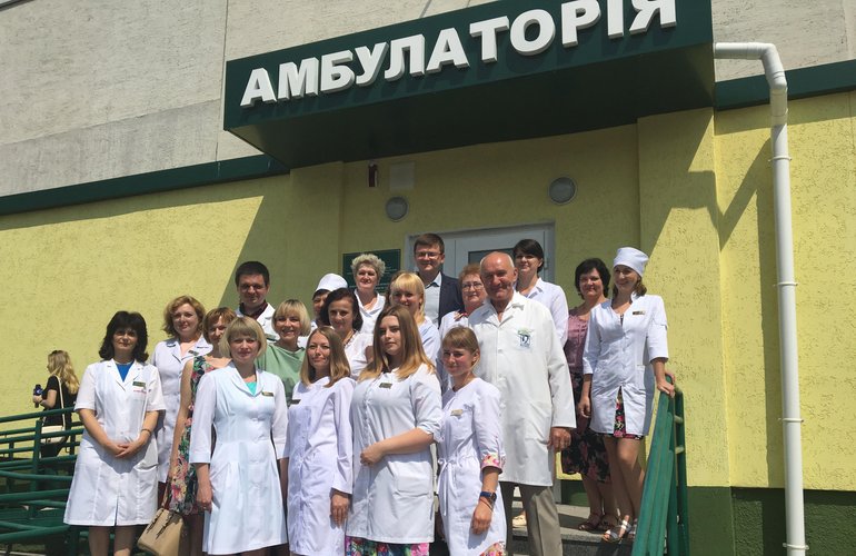 На Корбутовке открыли новую амбулаторию, которая будет обслуживать 20 тыс. житомирян. ФОТО