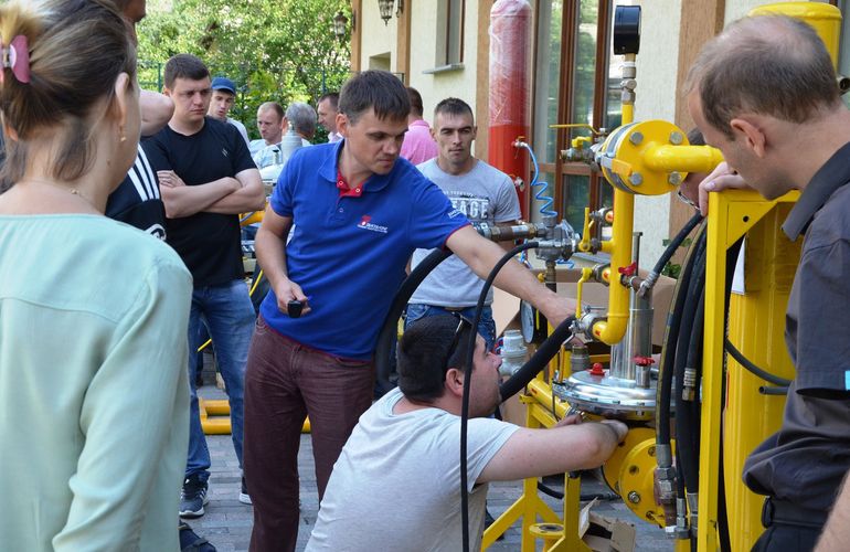 На базі ПАТ «Житомиргаз» пройшли навчання  всеукраїнського рівня