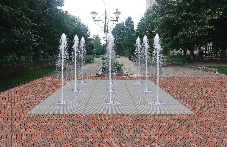 Новые зоны отдыха для житомирян: на Маликова появится фонтан, а на Крошне – парк. ФОТО