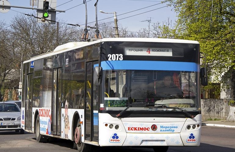 В Житомире из-за ремонта дороги не будут курсировать троллейбусы на Крошню