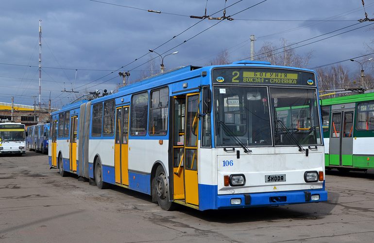 В житомирском ТТУ пропала часть комплектующих к троллейбусам «Skoda»