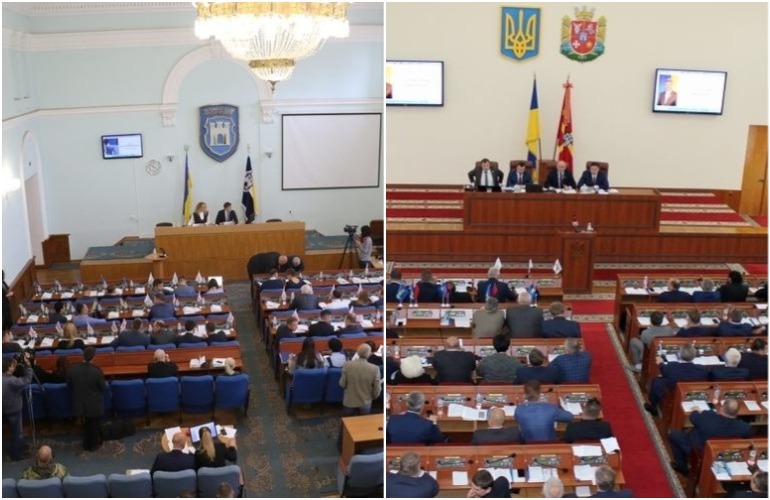 В Житомире сессии городского и областного советов состоятся в один день