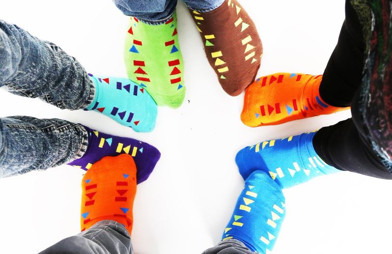 Надень разноцветные носки: житомирян призывают присоединиться к акции поддержки людей с синдромом Дауна. ФОТО