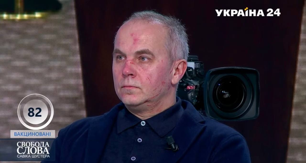 Бутусов и Шуфрич подрались в прямом эфире ток-шоу Савика Шустера. ВИДЕО