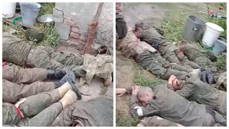 Военный медик взял в плен 8 наглых оккупантов и показал это на видео