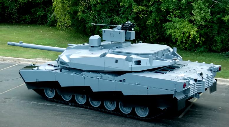 Abrams X - танк нового поколения. У него необитаемая башня, автомат заряжания и искусственный интеллект. ВИДЕО