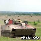 Війна в Україні: На полигоне под Житомиром гоняли в танках офицеров. ФОТО
