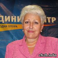 Шелудченко стала председателем житомирской партии Единый Центр