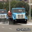 В Житомире из-за жары дороги будут поливать водой
