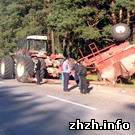 ДТП под Коростышевом: МАЗ и трактор зажали «Запорожец». Один человек погиб. ФОТО
