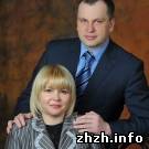 1 января Владимир Дебой вместе с женой Татьяной посетили роддома Житомира. ФОТО