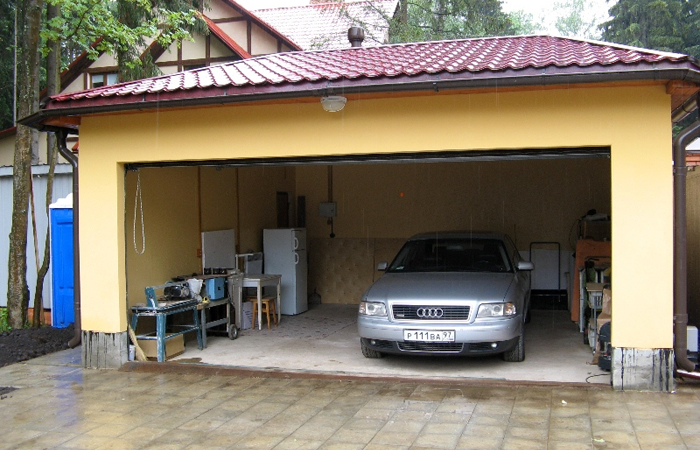 строительство гаража