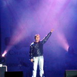 На концерте в Житомире Виктор Павлик исполнил пять песен. ФОТО