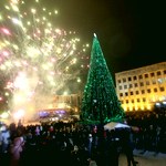 В Житомире зажглась главная Новогодняя ёлка области. ФОТО