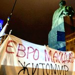 Держава і Політика: Власти Житомира хотят разогнать местный Евромайдан