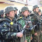 Війна в Україні: 58 бойцов Национальной Гвардии вернулись в Житомир из зоны АТО. ФОТО